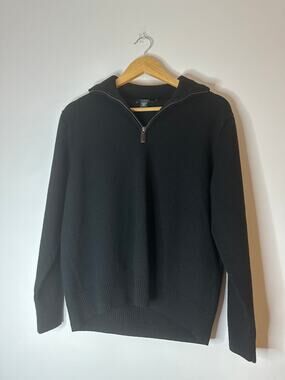 J Crew Merino Wool Zip Sweater